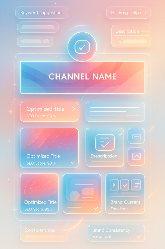 YouTube Full Branding & SEO Kit