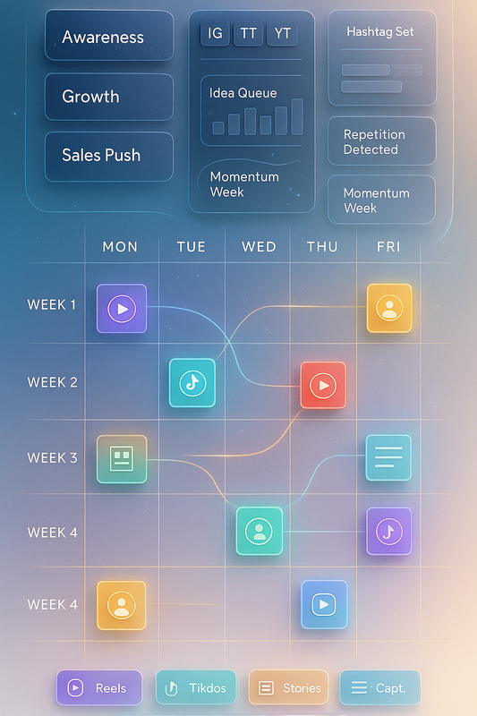 Content Plan: 1 week